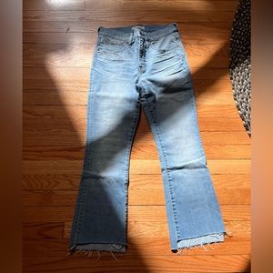 Madwell Cali Demi boot crop jean